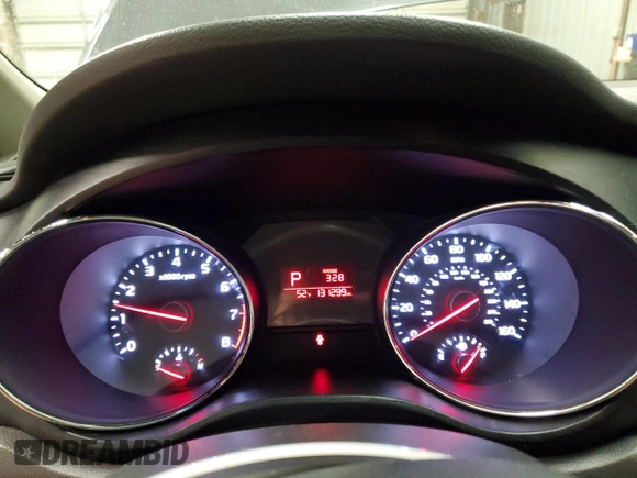 2017 Kia Sedona LX with VIN KNDMB5C17H6236067, listed as a Copart auction lot 52920885 with 131,299 mi miles and Salvage Title. Bid and sale history available at carsss.com. Image 9.