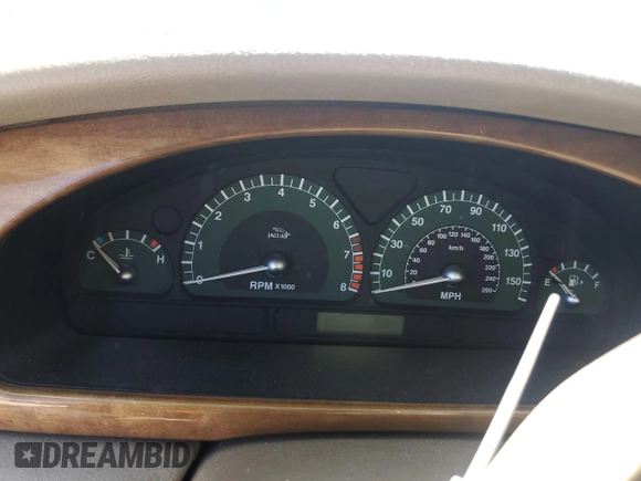 2004 Jaguar S-Type with VIN SAJEA01U14HN09950, listed as a Copart auction lot 48183785 with Not Provided miles and Salvage Title. Bid and sale history available at DreamBid. Image 9.