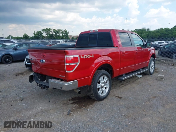2011 Ford F-150 XL with VIN 1FTFW1EF7BFC62996, listed as a IAAI auction lot 42503700 with 139,596 mi miles and . Bid and sale history available at DreamBid. Image 4.