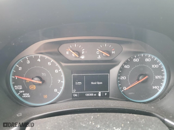 2018 Chevrolet Equinox LT with VIN 2GNAXSEV5J6261429, listed as a Copart auction lot 53780385 with 136,368 mi miles and Clean Title. Bid and sale history available at carsss.com. Image 9.