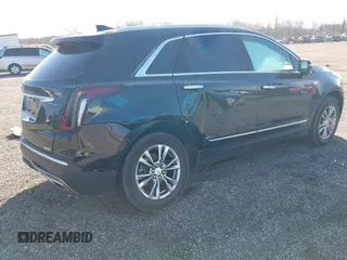 2020 Cadillac XT5 Premium Luxury FWD with VIN 1GYKNCRS5LZ236055, listed as a IAAI auction lot 41754608 with 50,509 mi miles. Bid and sale history available at carsss.com. Image 4.