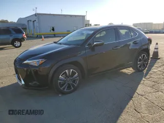 2020 Lexus UX with VIN JTHX9JBH3L2032669, listed as a Copart auction lot 46660575 with 54,081 mi miles and Salvage Title. Bid and sale history available at carsss.com. Image 1.