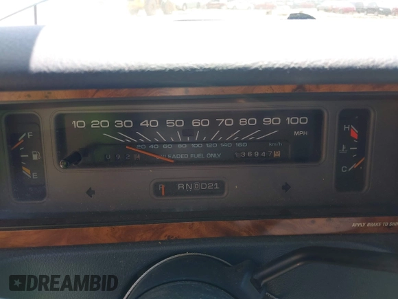 1993 Chevrolet Caprice с VIN 1G1BL53E6PW120910, выставлен на аукционе IAAI как лот 42480243 с пробегом 136 947 миль миль и . История ставок и продаж доступна на DreamBid. Изображение 7.