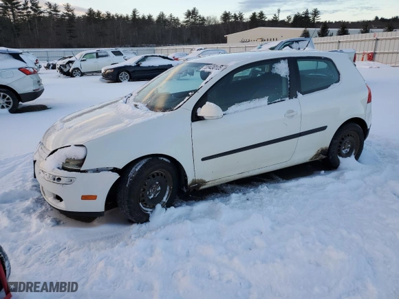 2008 Volkswagen Rabbit S with VIN WVWAB71K78W128171, listed as a Copart auction lot 88430125 with 221,374 mi miles and Salvage Title. Bid and sale history available at carsss.com. Image 1.