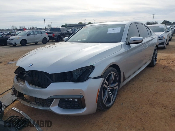 2019 BMW 7 Series 740i с VIN WBA7E2C57KB216466, выставлен на аукционе IAAI как лот 41689258 с пробегом 79 962 миль миль и . История ставок и продаж доступна на DreamBid. Изображение 2.