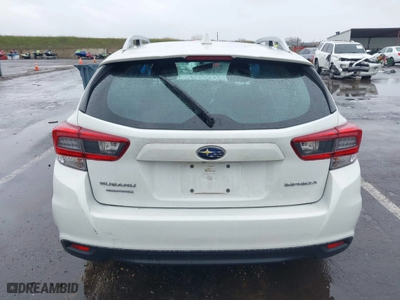 2022 Subaru Impreza Premium with VIN 4S3GTAV66N3719395, listed as a IAAI auction lot 41522473 with 1 mi miles. Bid and sale history available at carsss.com. Image 15.