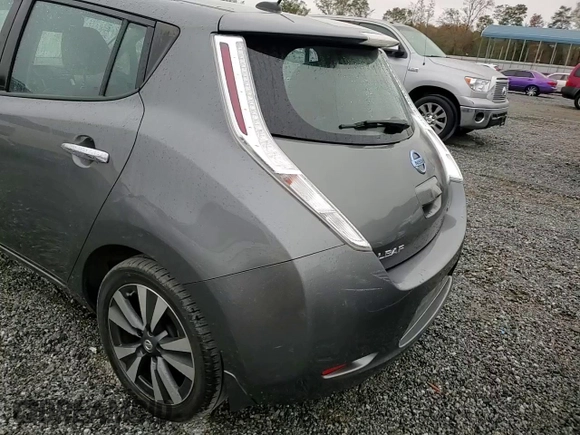2017 Nissan LEAF SL with VIN 1N4BZ0CP2HC308102, listed as a Copart auction lot 78698474 with 87,432 mi miles and Salvage Title. Bid and sale history available at carsss.com. Image 11.