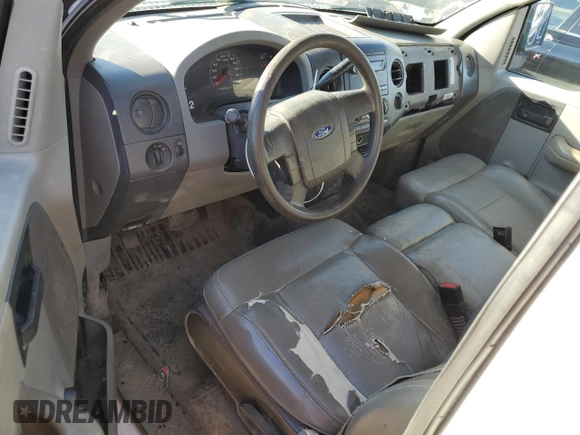2007 Ford F-150 XL with VIN 1FTRF12237KC68629, listed as a Copart auction lot 87322514 with 167,487 mi miles and Salvage Title. Bid and sale history available at carsss.com. Image 8.