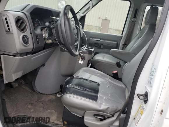 2010 Ford Econoline Cargo Commercial with VIN 1FTNE2EW1ADA05296, listed as a Copart auction lot 43125165 with 151,174 mi miles and Clean title. Bid and sale history available at DreamBid. Image 7.