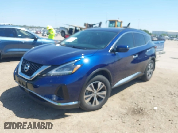 2019 Nissan Murano S with VIN 5N1AZ2MJ4KN163132, listed as a IAAI auction lot 41985250 with 57,511 mi miles and . Bid and sale history available at DreamBid. Image 18.