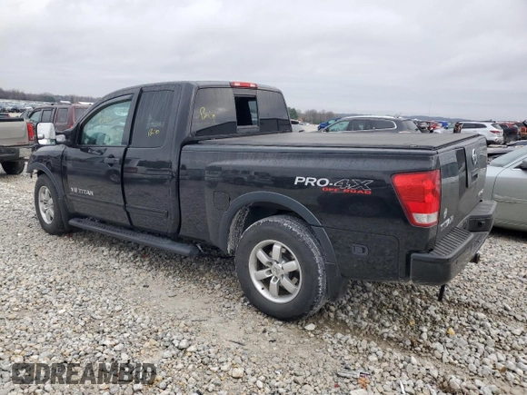 2011 Nissan Titan PRO-4X with VIN 1N6AA0CC7BN302024, listed as a Copart auction lot 80834444 with Not Provided miles and Clean Title. Bid and sale history available at carsss.com. Image 2.