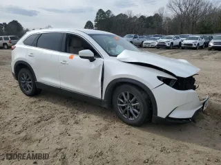 2020 Mazda CX-9 Touring with VIN JM3TCACY6L0420093, listed as a Copart auction lot 43136695 with 102,459 mi miles and Salvage Title. Bid and sale history available at carsss.com. Image 4.