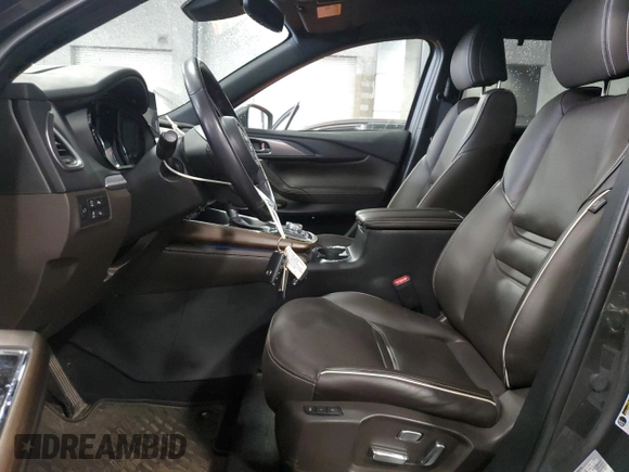2020 Mazda CX-9 Signature with VIN JM3TCBEY5L0401375, listed as a Copart auction lot 68245914 with 46,875 mi miles and Salvage Title. Bid and sale history available at carsss.com. Image 7.