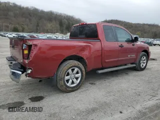2014 Nissan Titan SV with VIN 1N6AA0CAXEN514113, listed as a Copart auction lot 53114095 with 32,135 mi miles and Salvage title. Bid and sale history available at DreamBid. Image 3.