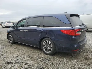 2023 Honda Odyssey EX-L with VIN 5FNRL6H69PB006143, listed as a Copart auction lot 46552245 with 30,674 mi miles and Salvage Title. Bid and sale history available at carsss.com. Image 2.