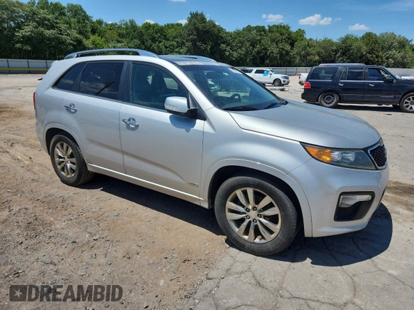 2012 Kia Sorento SX with VIN 5XYKWDA25CG289423, listed as a Copart auction lot 66459815 with 186,357 mi miles and Clean title. Bid and sale history available at DreamBid. Image 4.