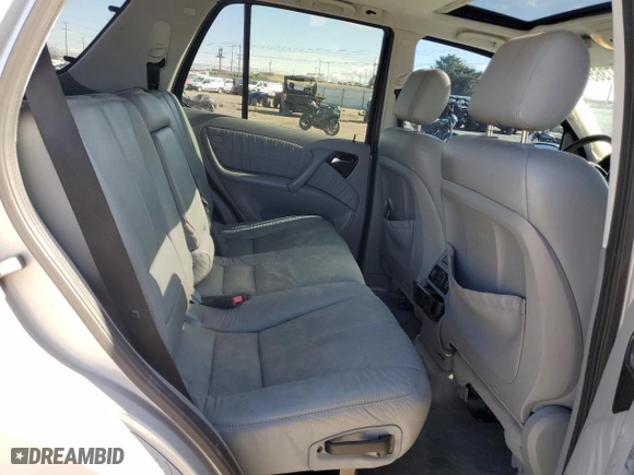 2005 Mercedes-Benz M-Class 3.7L with VIN 4JGAB57E75A518651, listed as a Copart auction lot 51687365 with 113,698 mi miles and Clean Title. Bid and sale history available at carsss.com. Image 11.