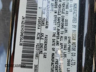 2016 Nissan 370Z with VIN JN1AZ4EH0GM934438, listed as a Copart auction lot 52772294 with 57,929 mi miles. Bid and sale history available at carsss.com. Image 12.