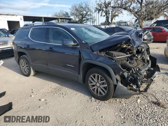 2017 GMC Acadia SLE with VIN 1GKKNLLA9HZ266368, listed as a Copart auction lot 42318455 with 101,071 mi miles and Salvage Title. Bid and sale history available at carsss.com. Image 4.