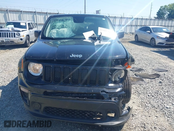 2020 Jeep Renegade Sport with VIN ZACNJBAB9LPL76867, listed as a IAAI auction lot 42269754 with 69,638 mi miles and . Bid and sale history available at DreamBid. Image 12.