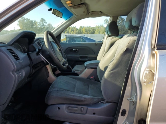 2006 Honda Pilot EX with VIN 5FNYF28446B008729, listed as a Copart auction lot 77075504 with 356,586 mi miles and Salvage Title. Bid and sale history available at DreamBid. Image 7.