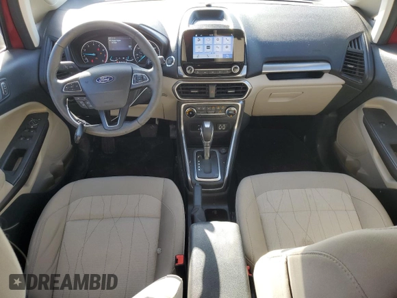 2019 Ford EcoSport SE with VIN MAJ3S2GE9KC261591, listed as a Copart auction lot 52776235 with 30,651 mi miles and Salvage title. Bid and sale history available at DreamBid. Image 8.
