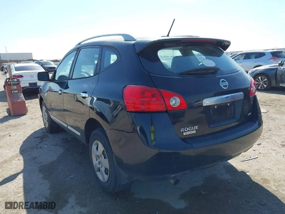 2015 Nissan Rogue Select S with VIN JN8AS5MVXFW769455, listed as a IAAI auction lot 41679822 with 98,779 mi miles. Bid and sale history available at carsss.com. Image 3.