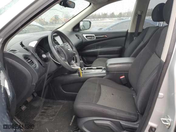 2020 Nissan Pathfinder S with VIN 5N1DR2ANXLC603596, listed as a Copart auction lot 48336775 with 70,756 mi miles and Salvage Title. Bid and sale history available at carsss.com. Image 7.