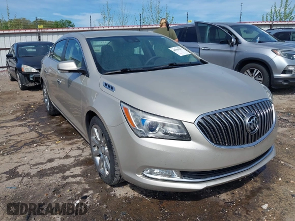 2014 Buick LaCrosse Premium I with VIN 1G4GD5G37EF197099, listed as a IAAI auction lot 42000201 with 199,212 mi miles and . Bid and sale history available at DreamBid. Image 1.