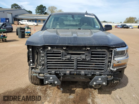 2017 Chevrolet Silverado 1500 LT with VIN 3GCPCREC2HG452245, listed as a Copart auction lot 50136295 with 40,037 mi miles and Salvage Title. Bid and sale history available at DreamBid. Image 5.