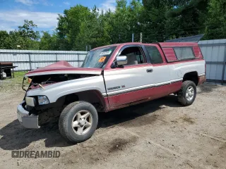 1996 Dodge 1500 z VIN 3B7HC13Y3TG195125, wystawiony jako Copart lot #60597664 z przebiegiem 143 604 mil mil oraz Czysty tytuł • Clean title. Historia ofert i sprzedaży dostępna na DreamBid. Obrazek 1.