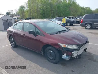 2013 Honda Civic EX with VIN 19XFB2F83DE012038, listed as a IAAI auction lot 41999094 with 240,656 mi miles and . Bid and sale history available at DreamBid. Image 1.