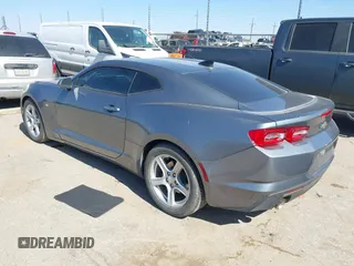 2021 Chevrolet Camaro 1LT with VIN 1G1FB1RX1M0102982, listed as a IAAI auction lot 41636271 with 51,928 mi miles. Bid and sale history available at carsss.com. Image 3.