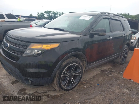 2014 Ford Explorer Sport z VIN 1FM5K8GT6EGC43577, wystawiony jako IAAI lot #42607478 z przebiegiem 155 802 mil mil oraz . Historia ofert i sprzedaży dostępna na DreamBid. Obrazek 17.