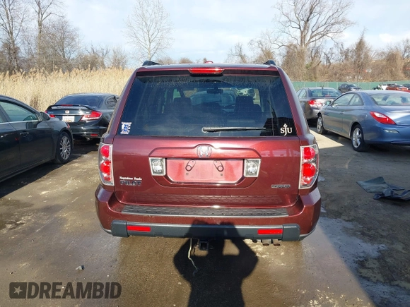 2007 Honda Pilot EX-L with VIN 5FNYF18647B004936, listed as a IAAI auction lot 41656465 with 225,580 mi miles and . Bid and sale history available at DreamBid. Image 17.