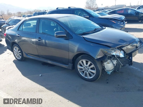 2009 Toyota Corolla with VIN 1NXBU40E89Z100073, listed as a IAAI auction lot 41783064 with 144,866 mi miles. Bid and sale history available at carsss.com. Image 1.