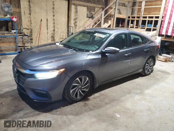 2021 Honda Insight Touring with VIN 19XZE4F94ME002241, listed as a Copart auction lot 42445085 with Not Provided miles and Clean Title. Bid and sale history available at carsss.com. Image 1.