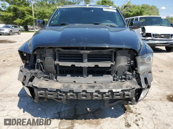 2015 Ram 1500 Express with VIN 3C6JR7AT1FG532946, listed as a Copart auction lot 63496534 with 114,396 mi miles and Salvage title. Bid and sale history available at DreamBid. Image 5.