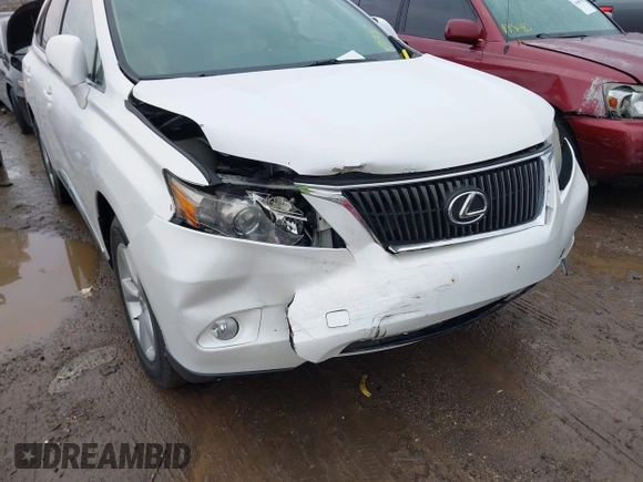 2010 Lexus RX 350 with VIN 2T2ZK1BA2AC011341, listed as a IAAI auction lot 40902191 with 191,941 mi miles. Bid and sale history available at carsss.com. Image 6.