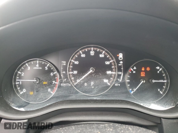 2022 Mazda CX-30 S Premium with VIN 3MVDMBDLXNM445466, listed as a Copart auction lot 51820105 with 65,417 mi miles and Salvage title. Bid and sale history available at DreamBid. Image 9.