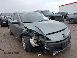 2013 Mazda 3 i Touring with VIN JM1BL1L72D1812317, listed as a IAAI auction lot 42173788 with 94,502 mi miles and . Bid and sale history available at DreamBid. Image 1.