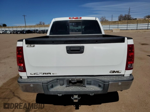 2013 GMC Sierra 1500 SLT with VIN 3GTP2WE76DG247865, listed as a Copart auction lot 48549805 with Not provided miles and Salvage title. Bid and sale history available at DreamBid. Image 6.