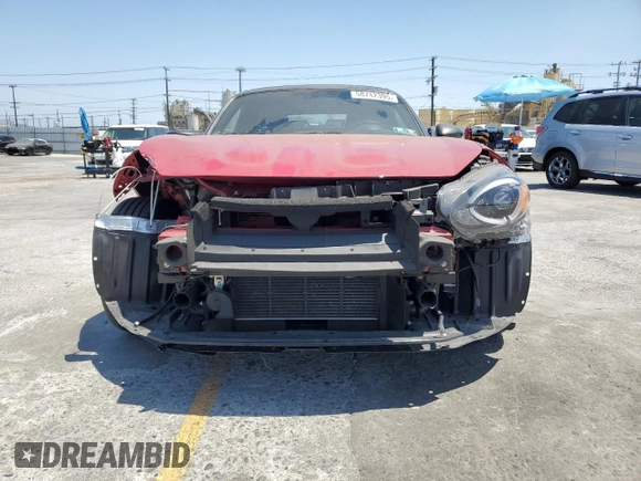 2017 FIAT 124 Spider Lusso with VIN JC1NFAEKXH0125617, listed as a Copart auction lot 58742395 with 18,930 mi miles and Salvage title. Bid and sale history available at DreamBid. Image 5.