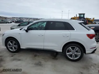 2020 Audi Q3 S line Premium Plus with VIN WA1EECF34L1061550, listed as a Copart auction lot 46917255 with 72,600 mi miles and Clean Title. Bid and sale history available at carsss.com. Image 2.