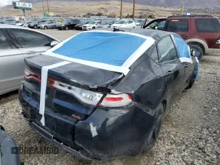 2014 Dodge Dart SXT with VIN 1C3CDFBBXED802563, listed as a Copart auction lot 46532045 with 198,563 mi miles and Salvage Title. Bid and sale history available at carsss.com. Image 3.