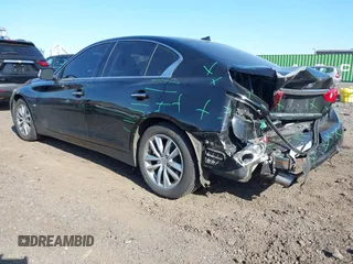 2016 Infiniti Q50 with VIN JN1EV7AR2GM341323, listed as a IAAI auction lot 42132950 with 104,943 mi miles and . Bid and sale history available at DreamBid. Image 3.