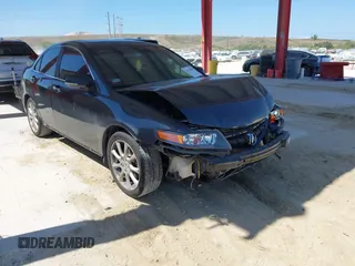 2008 Acura TSX with VIN JH4CL96858C007184, listed as a IAAI auction lot 42134509 with 192,341 mi miles. Bid and sale history available at carsss.com. Image 1.