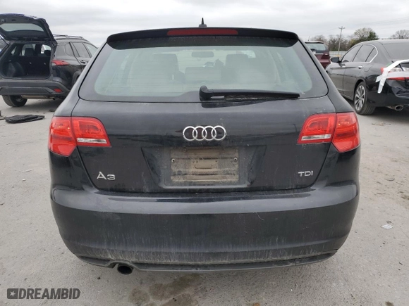 2012 Audi A3 2.0 TDI Premium with VIN WAUBJBFM0CA080388, listed as a Copart auction lot 79578514 with 165,855 mi miles and Salvage Title. Bid and sale history available at carsss.com. Image 6.