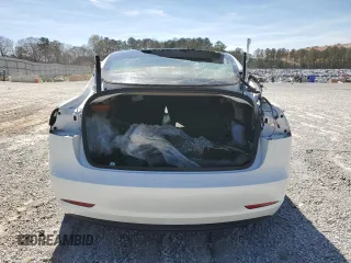 2023 Tesla Model 3 Performance with VIN 5YJ3E1ECXPF551216, listed as a Copart auction lot 49398655 with 34,903 mi miles and Salvage Title. Bid and sale history available at carsss.com. Image 6.