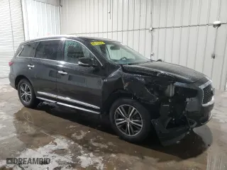 2018 Infiniti QX60 with VIN 5N1DL0MN7JC505561, listed as a Copart auction lot 44757875 with 99,265 mi miles and Salvage Title. Bid and sale history available at carsss.com. Image 4.